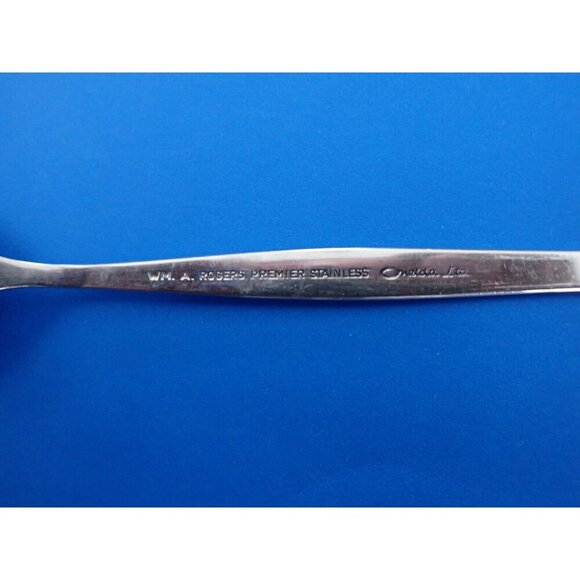 Oneida SPANADA Stainless WM A Rogers Premier Silverware Teaspoons Lot of 4 - Picture 3 of 3